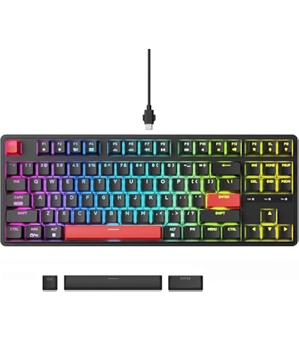 Amazon.com: Keychron C3 Pro QMK/VIA Custom Mechanical Keyboard